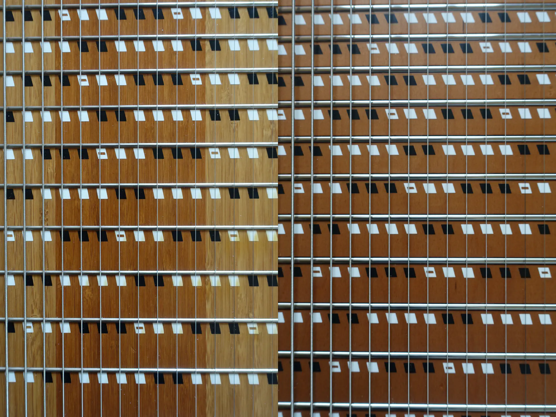 Harpejji K24 and M5 fretboards